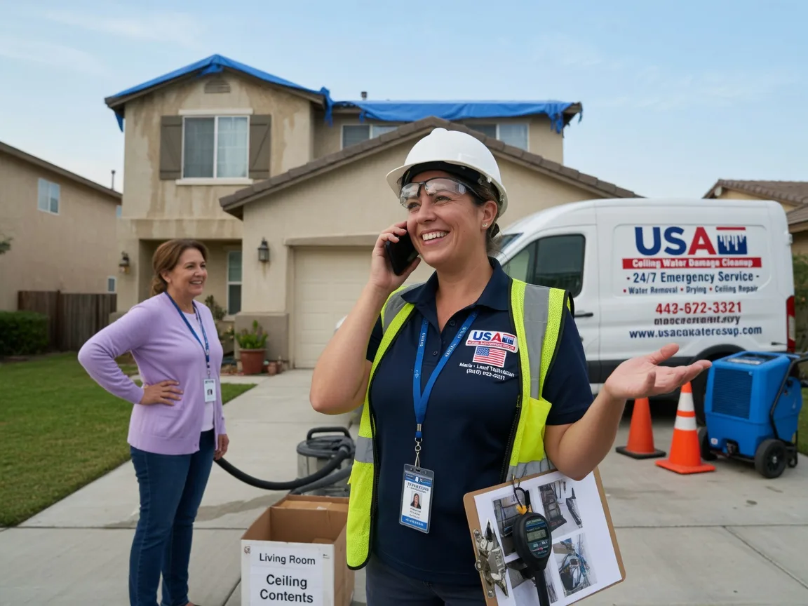 Ceiling Water Damage Restoration Collins, WI FAQs